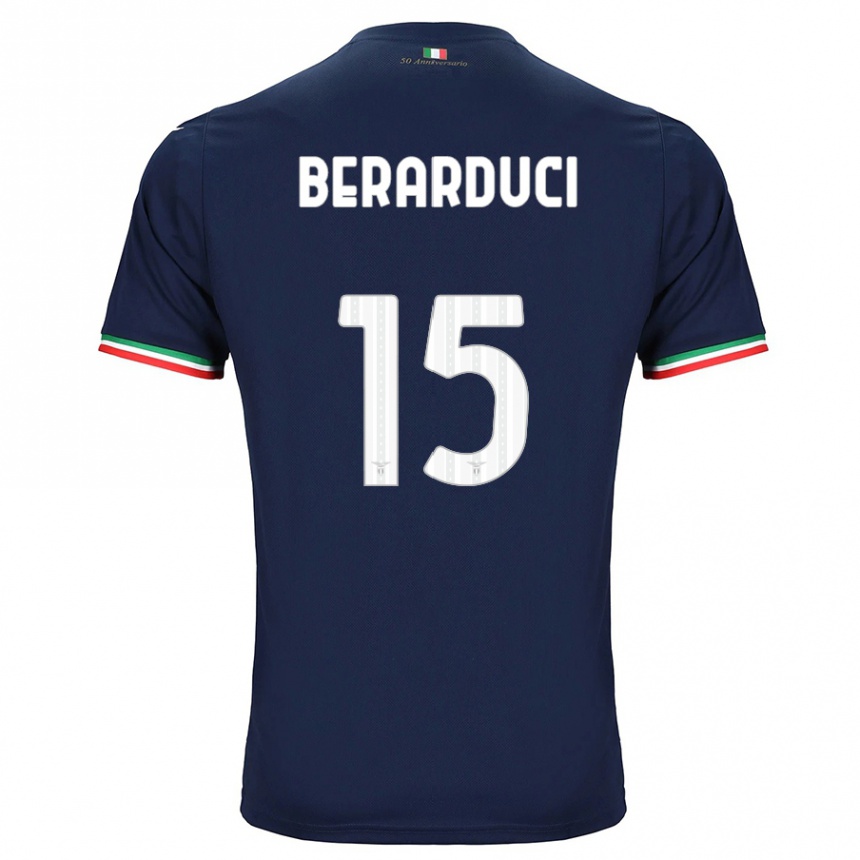 Mujer Fútbol Camiseta Martina Berarduci #15 Armada 2ª Equipación 2023/24 Perú