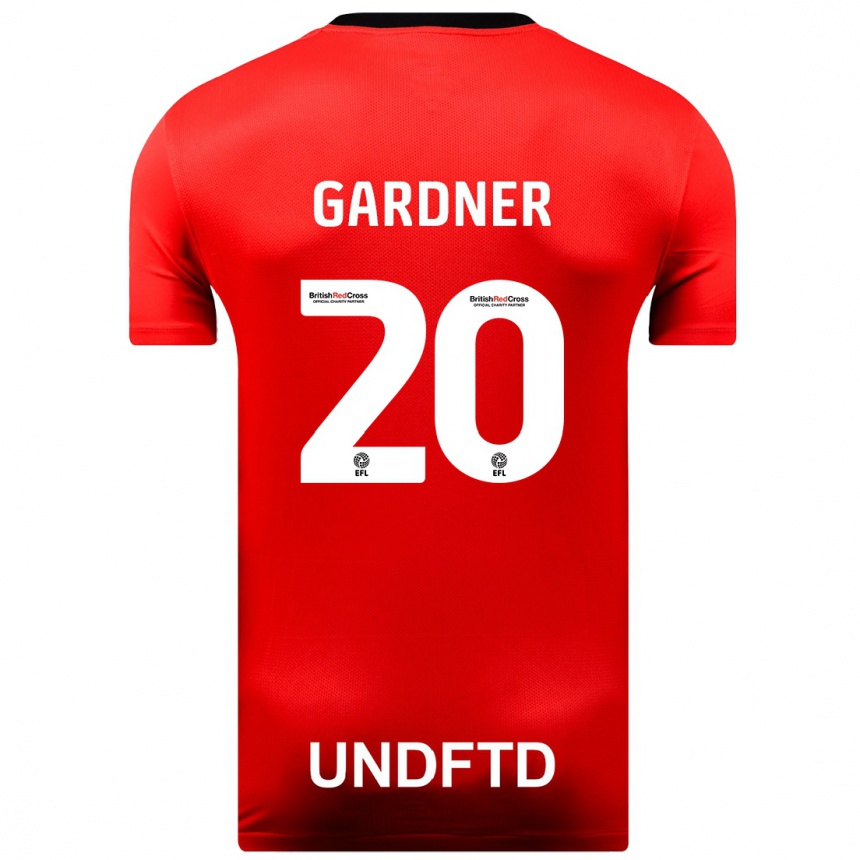 Mujer Fútbol Camiseta Gary Gardner #20 Rojo 2ª Equipación 2023/24 Perú