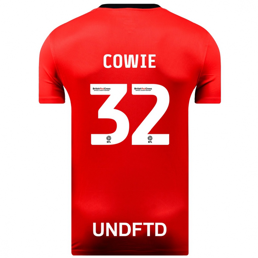 Mujer Fútbol Camiseta Abbie Cowie #32 Rojo 2ª Equipación 2023/24 Perú