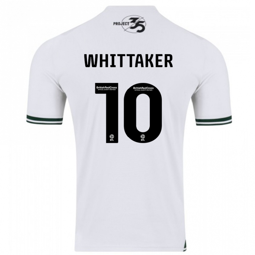 Mujer Fútbol Camiseta Morgan Whittaker #10 Blanco 2ª Equipación 2023/24 Perú