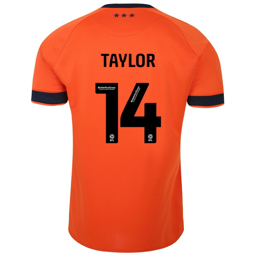 Mujer Fútbol Camiseta Jack Taylor #14 Naranja 2ª Equipación 2023/24 Perú