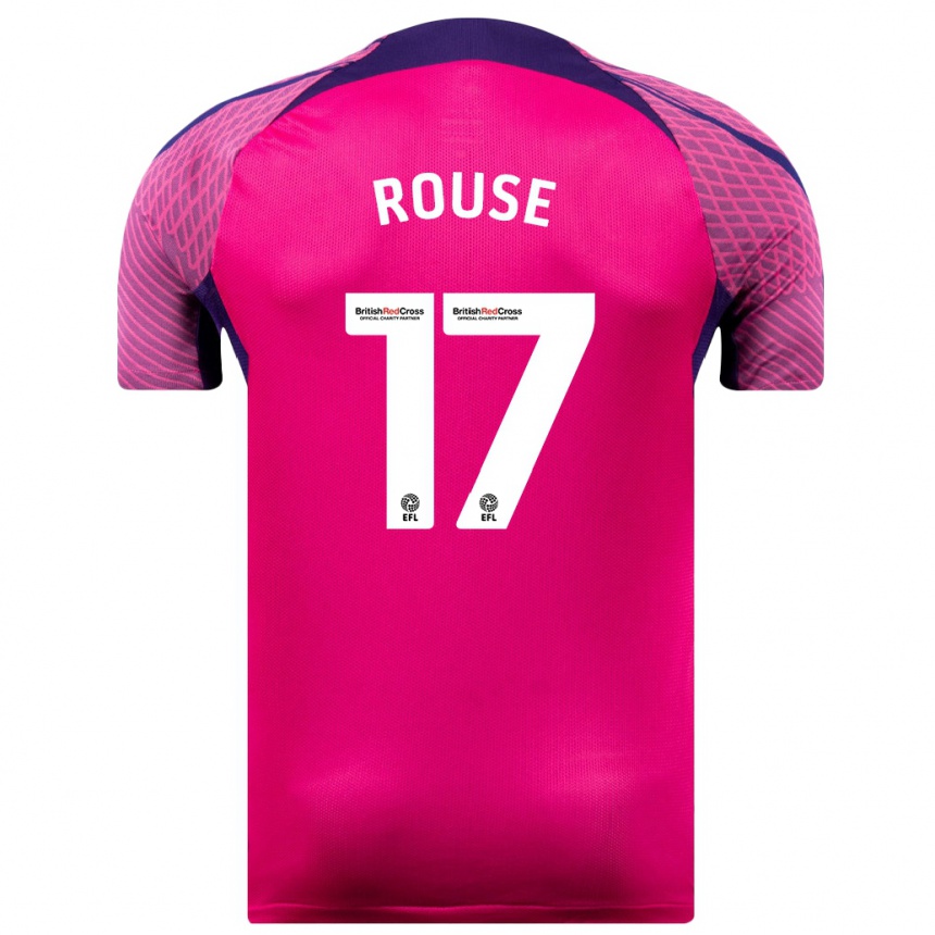 Mujer Fútbol Camiseta Mollie Rouse #17 Morado 2ª Equipación 2023/24 Perú