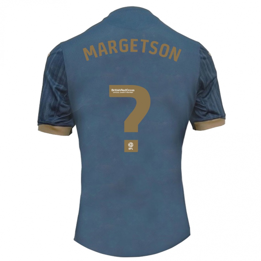 Mujer Fútbol Camiseta Kit Margetson #0 Verde Azulado Oscuro 2ª Equipación 2023/24 Perú