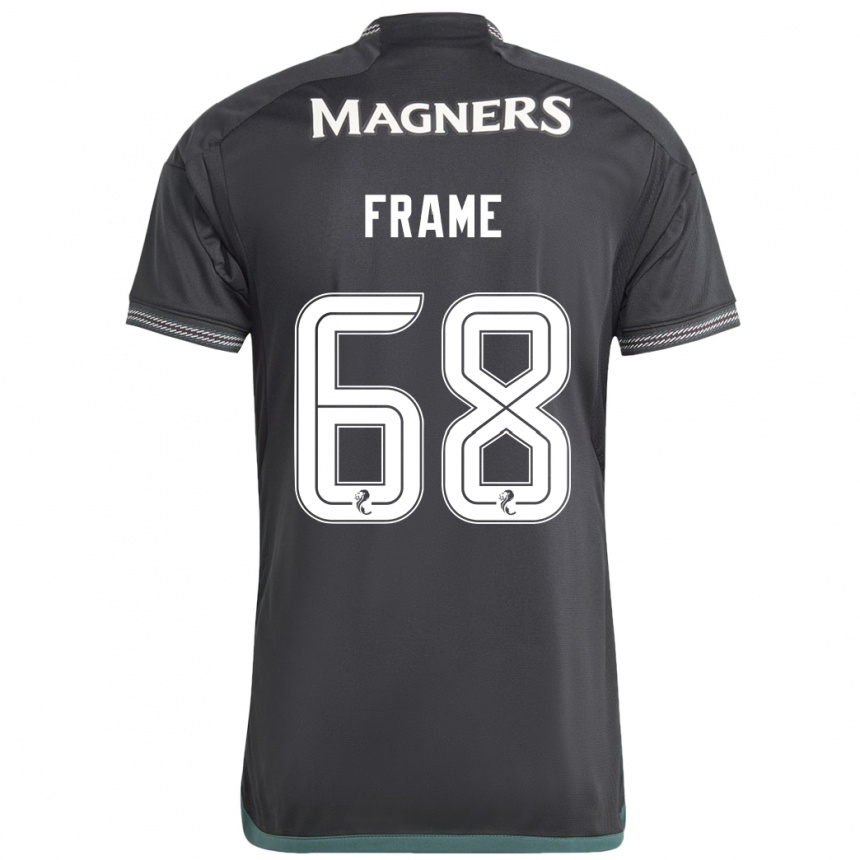 Mujer Fútbol Camiseta Mitchel Frame #68 Negro 2ª Equipación 2023/24 Perú