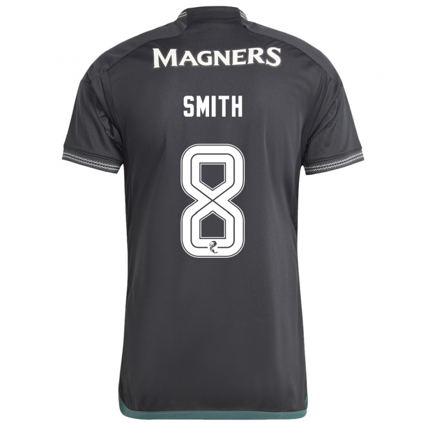 Mujer Fútbol Camiseta Jenny Smith #8 Negro 2ª Equipación 2023/24 Perú