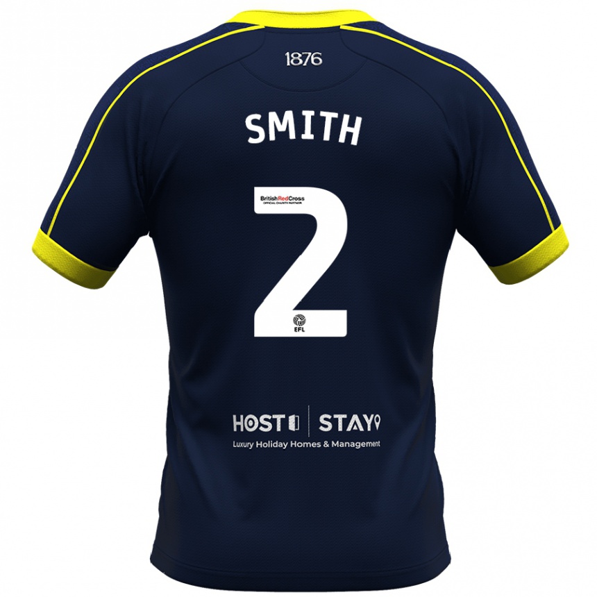 Mujer Fútbol Camiseta Tommy Smith #2 Armada 2ª Equipación 2023/24 Perú