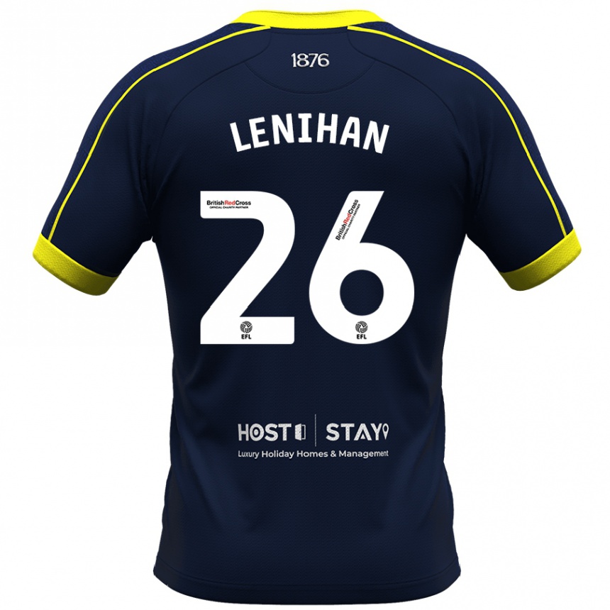 Mujer Fútbol Camiseta Darragh Lenihan #26 Armada 2ª Equipación 2023/24 Perú