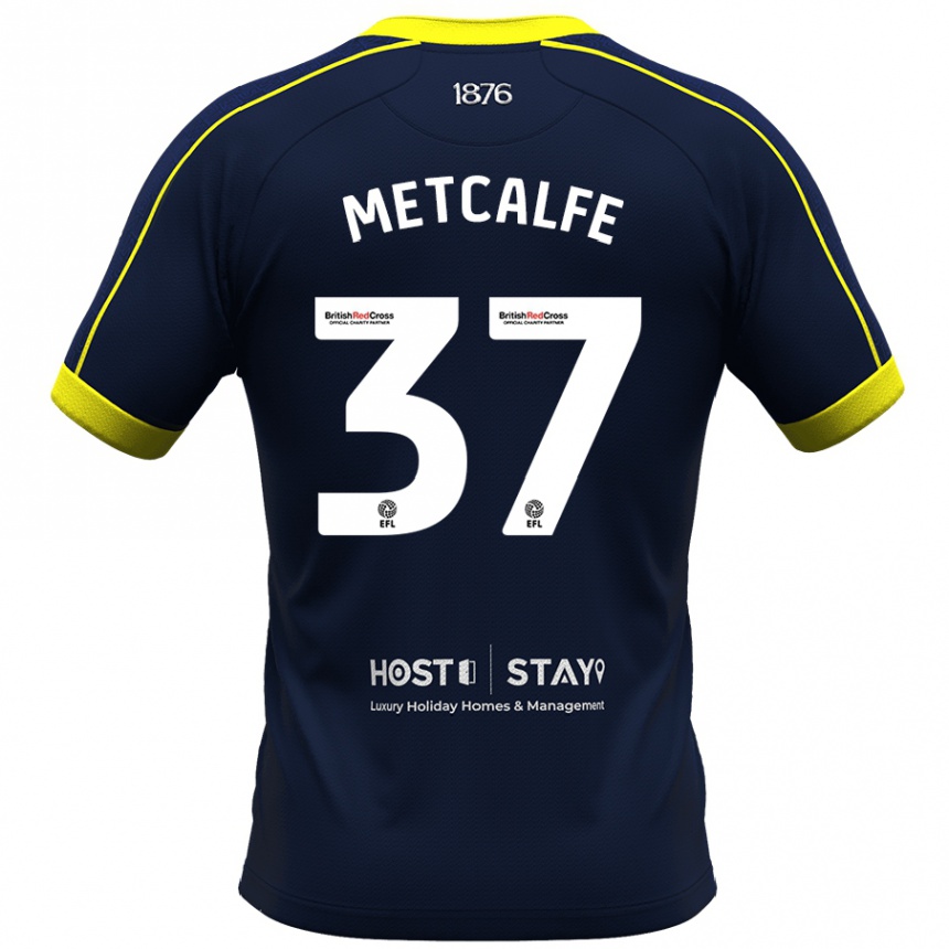 Mujer Fútbol Camiseta Max Metcalfe #37 Armada 2ª Equipación 2023/24 Perú