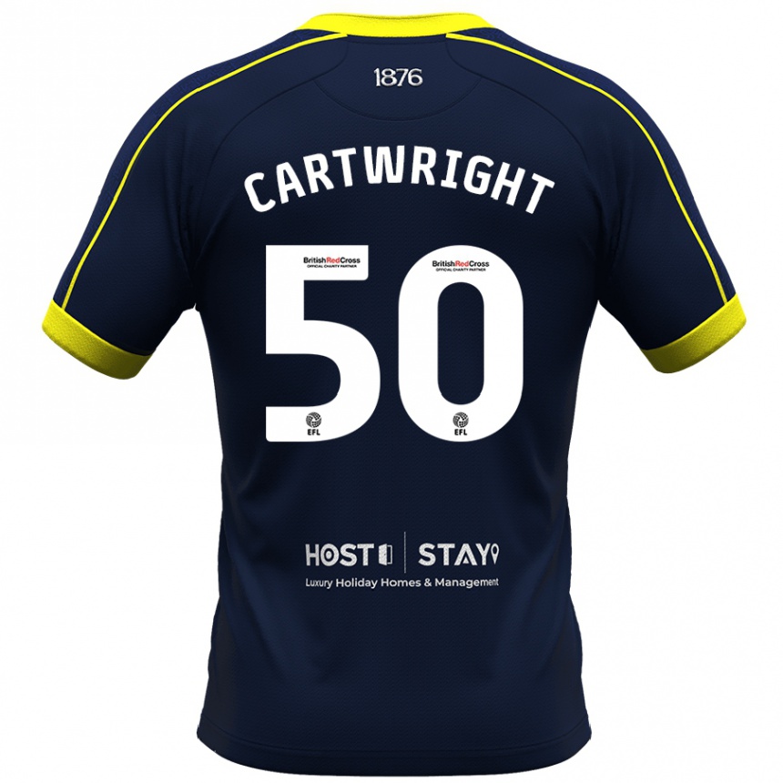 Mujer Fútbol Camiseta Fin Cartwright #50 Armada 2ª Equipación 2023/24 Perú