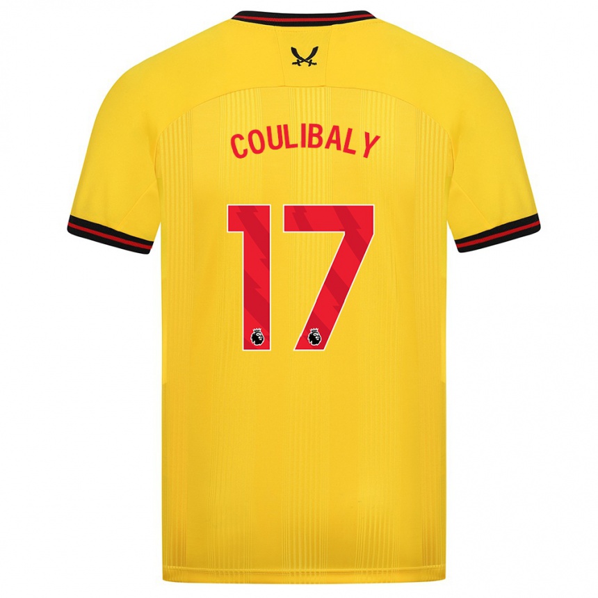 Mujer Fútbol Camiseta Ismaila Coulibaly #17 Amarillo 2ª Equipación 2023/24 Perú