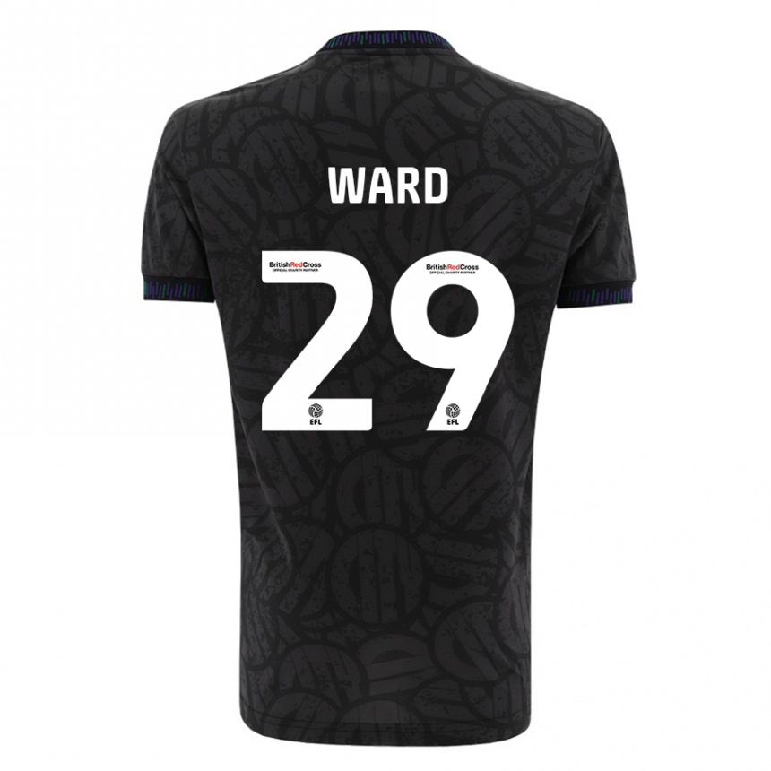 Mujer Fútbol Camiseta Mari Ward #29 Negro 2ª Equipación 2023/24 Perú