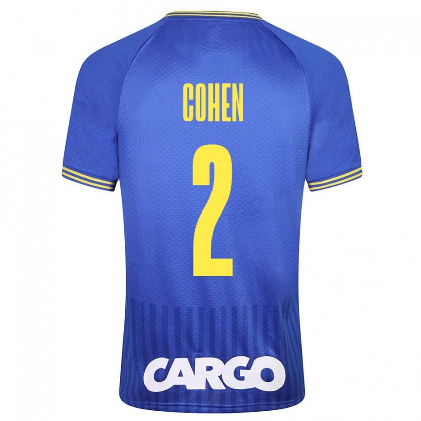 Mujer Fútbol Camiseta Avishay Cohen #2 Azul 2ª Equipación 2023/24 Perú