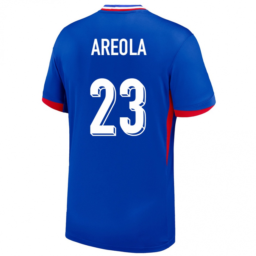 Niño Fútbol Camiseta Francia Alphonse Areola #23 Azul 1ª Equipación 24-26 Perú