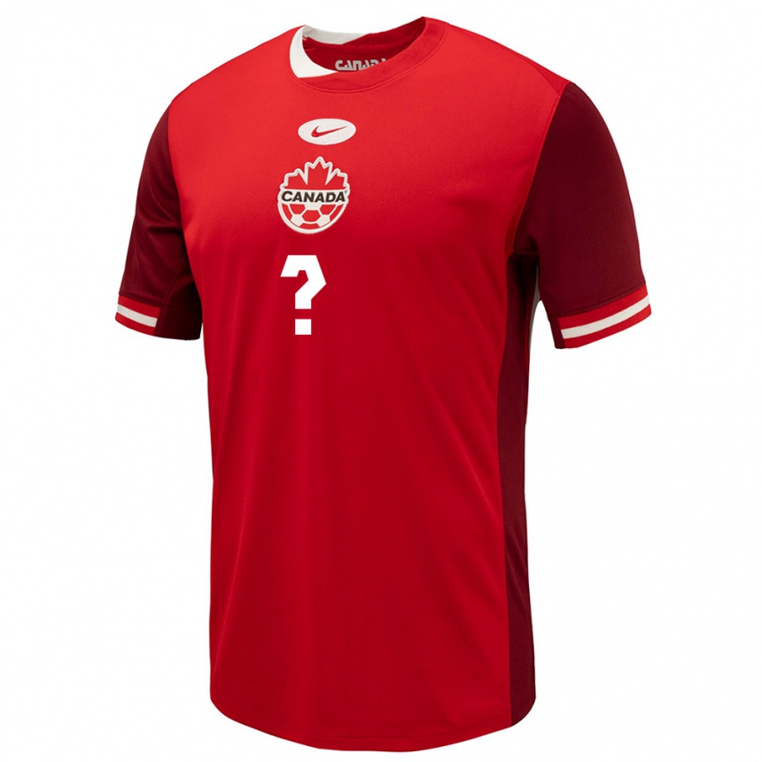 Niño Fútbol Camiseta Canadá Eric White #0 Rojo 1ª Equipación 24-26 Perú