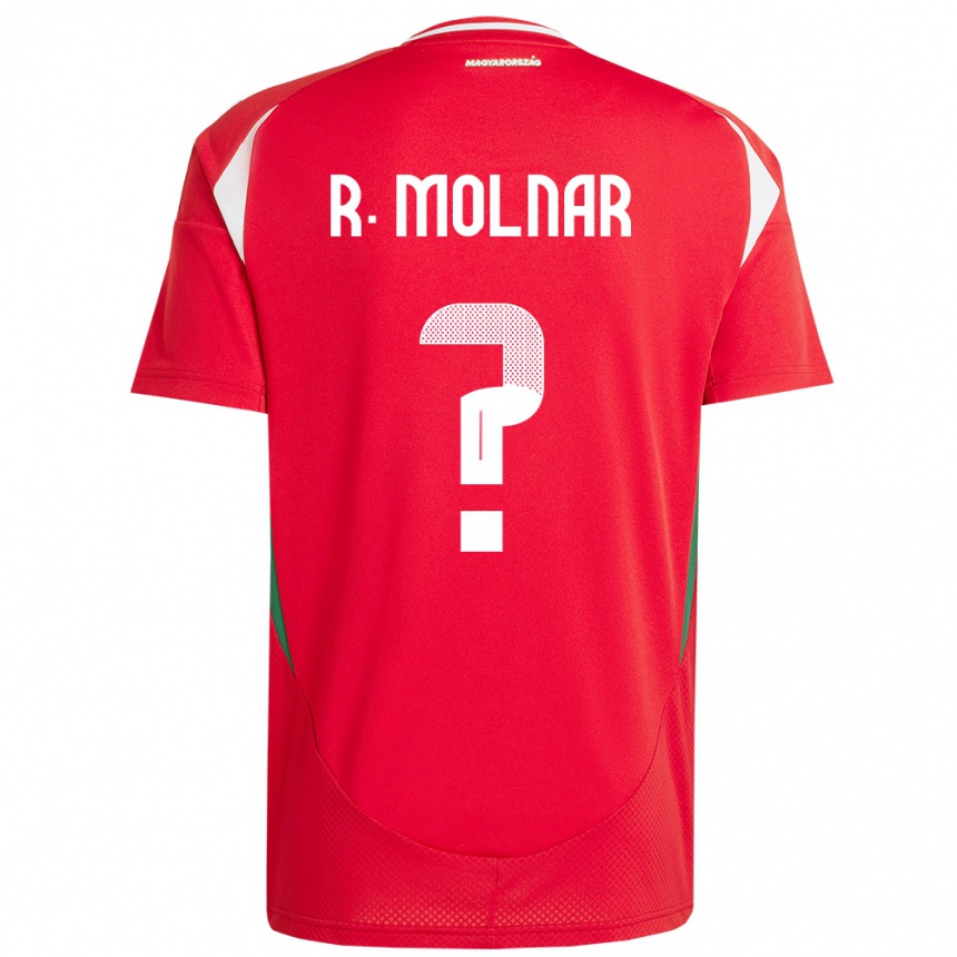 Niño Fútbol Camiseta Hungría Rajmund Molnár #0 Rojo 1ª Equipación 24-26 Perú