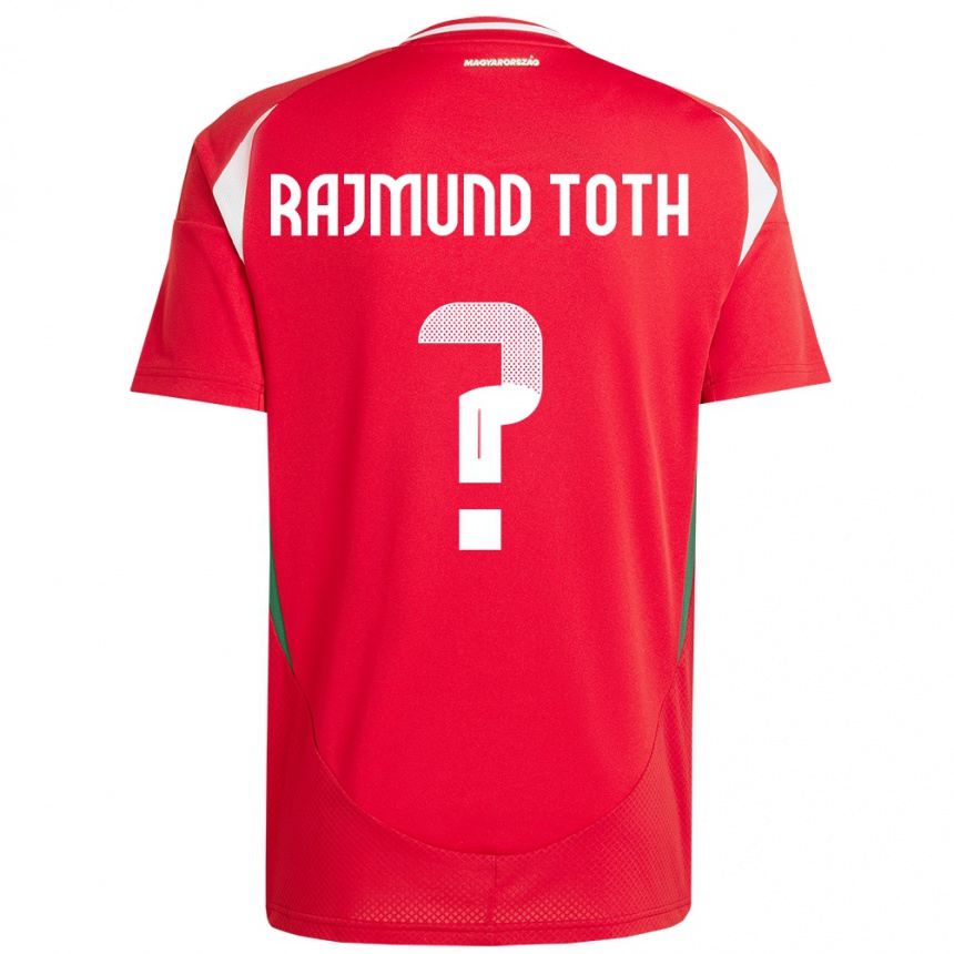 Niño Fútbol Camiseta Hungría Rajmund Tóth #0 Rojo 1ª Equipación 24-26 Perú