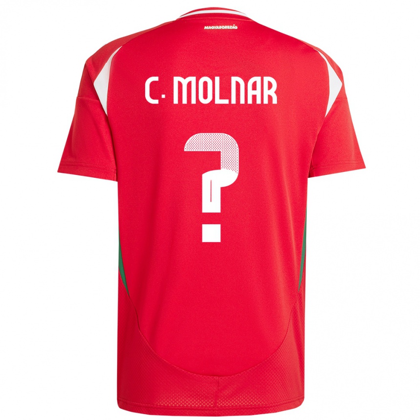 Niño Fútbol Camiseta Hungría Csaba Molnár #0 Rojo 1ª Equipación 24-26 Perú