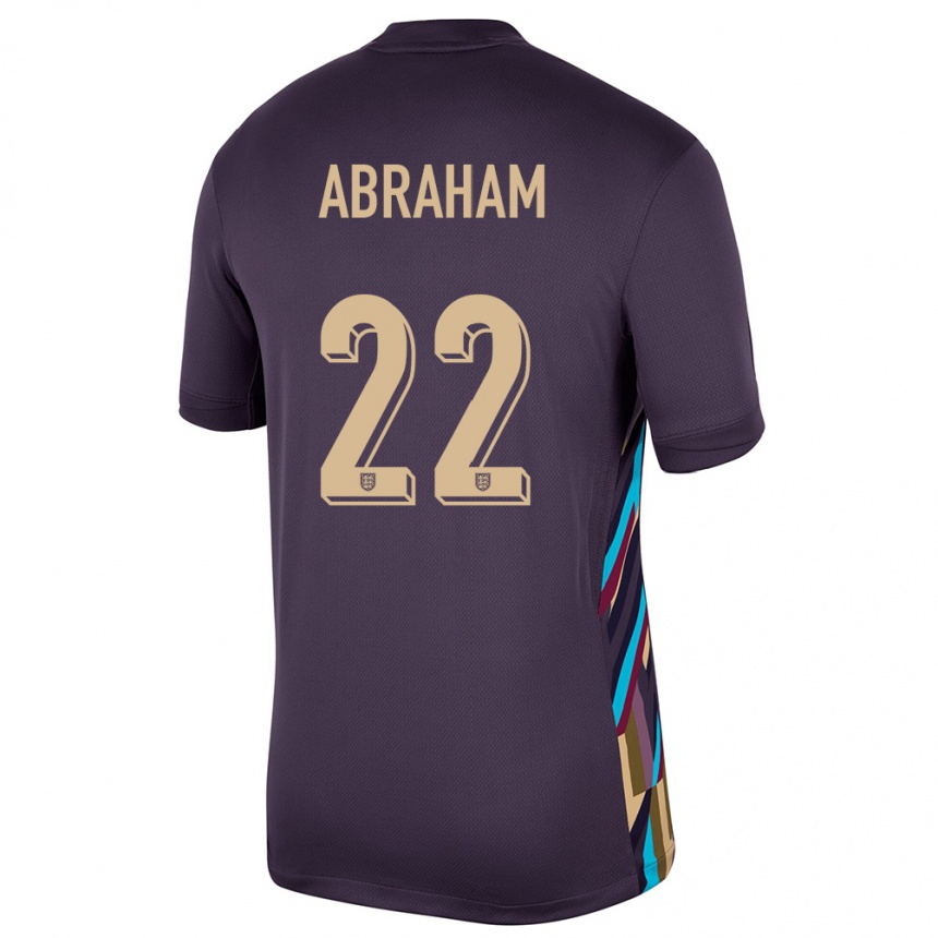 Niño Fútbol Camiseta Inglaterra Tammy Abraham #22 Pasa Oscura 2ª Equipación 24-26 Perú