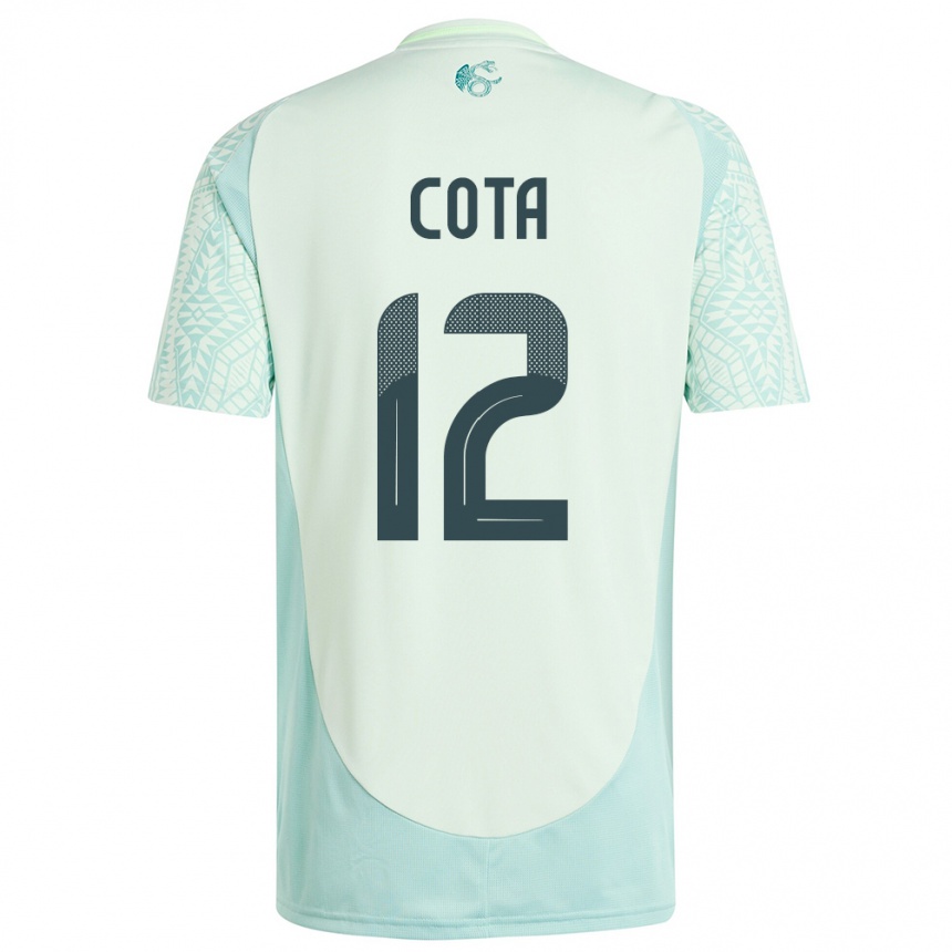 Niño Fútbol Camiseta México Rodolfo Cota #12 Lino Verde 2ª Equipación 24-26 Perú