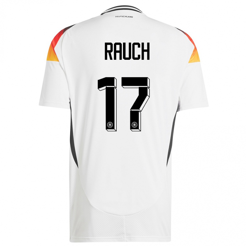 Hombre Fútbol Camiseta Alemania Felicitas Rauch #17 Blanco 1ª Equipación 24-26 Perú