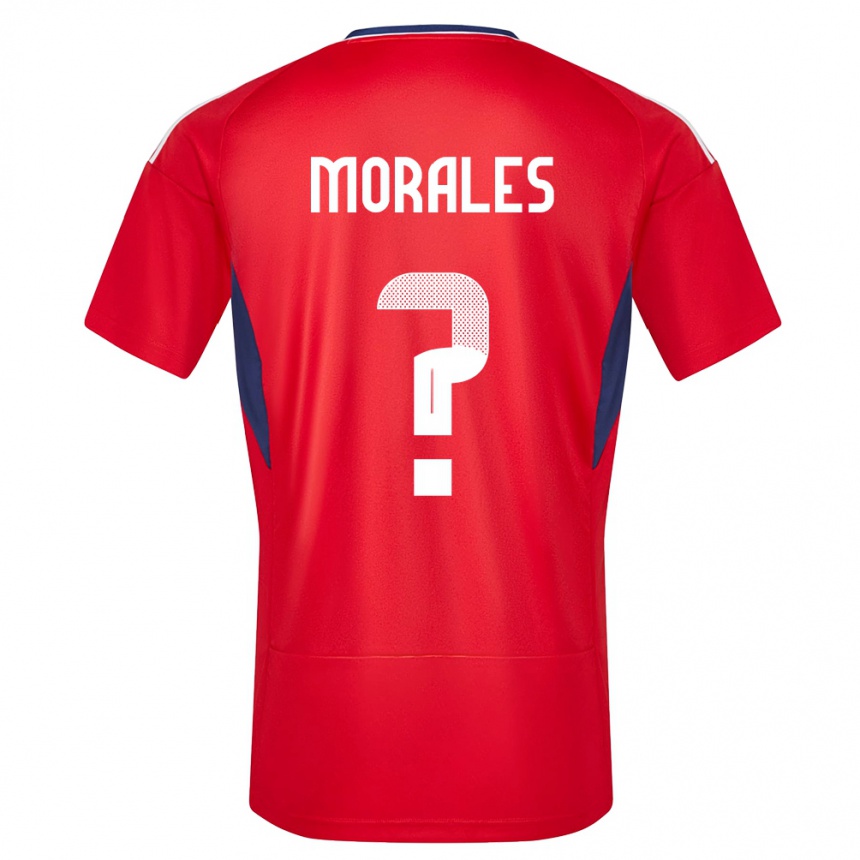 Hombre Fútbol Camiseta Costa Rica Bryan Morales #0 Rojo 1ª Equipación 24-26 Perú