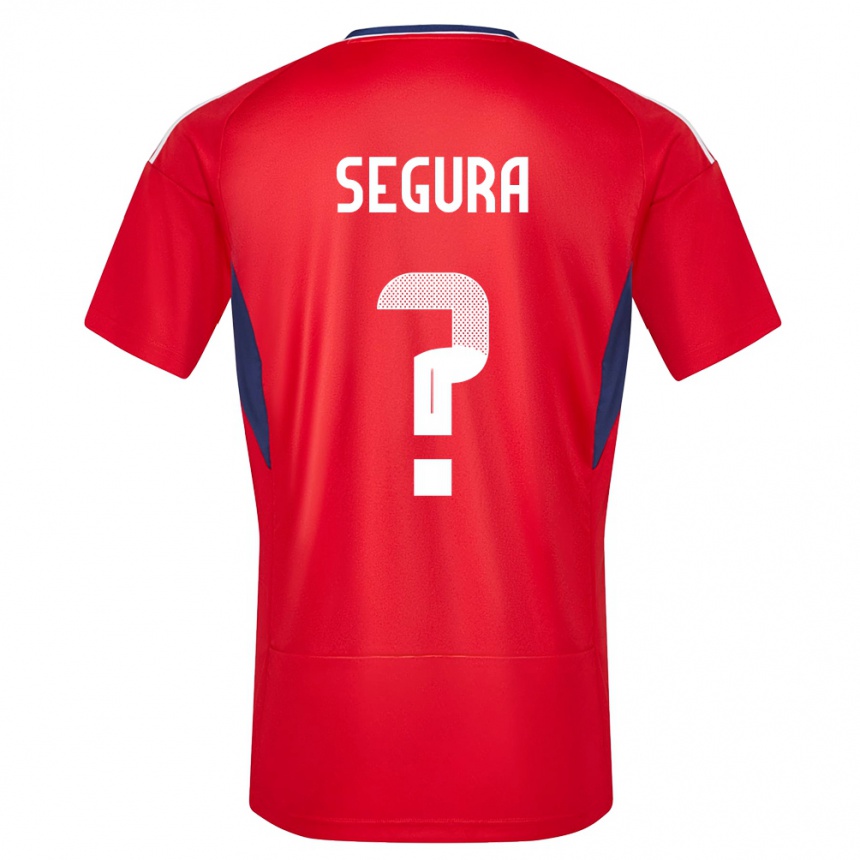 Hombre Fútbol Camiseta Costa Rica Oscar Segura #0 Rojo 1ª Equipación 24-26 Perú