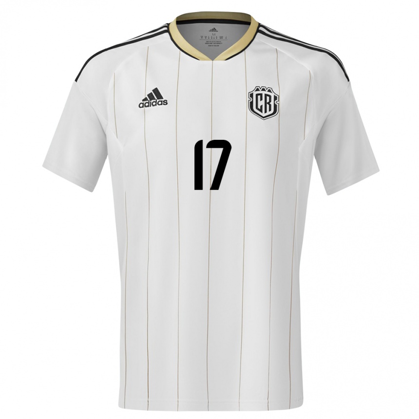 Hombre Fútbol Camiseta Costa Rica Roan Wilson #17 Blanco 2ª Equipación 24-26 Perú