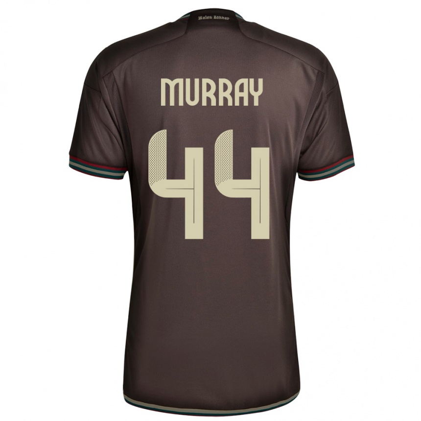 Mujer Fútbol Camiseta Jamaica Satara Murray #44 Marrón Noche 2ª Equipación 24-26 Perú