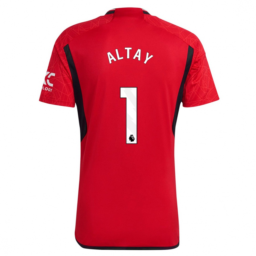 Niño Fútbol Camiseta Altay Bayindir #1 Rojo 1ª Equipación 2023/24 Perú