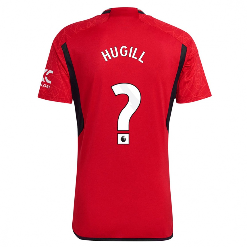 Niño Fútbol Camiseta Joe Hugill #0 Rojo 1ª Equipación 2023/24 Perú