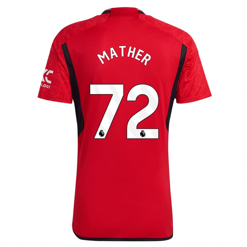 Niño Fútbol Camiseta Sam Mather #72 Rojo 1ª Equipación 2023/24 Perú