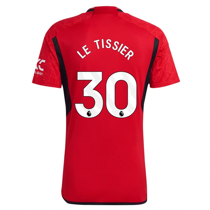 Niño Fútbol Camiseta Maya Le Tissier #30 Rojo 1ª Equipación 2023/24 Perú