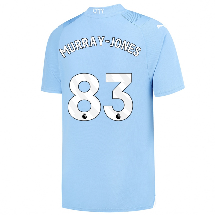 Niño Fútbol Camiseta George Murray-Jones #83 Azul Claro 1ª Equipación 2023/24 Perú