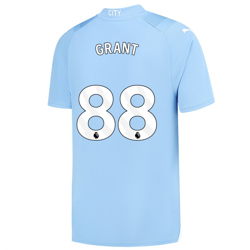 Niño Fútbol Camiseta True Grant #88 Azul Claro 1ª Equipación 2023/24 Perú