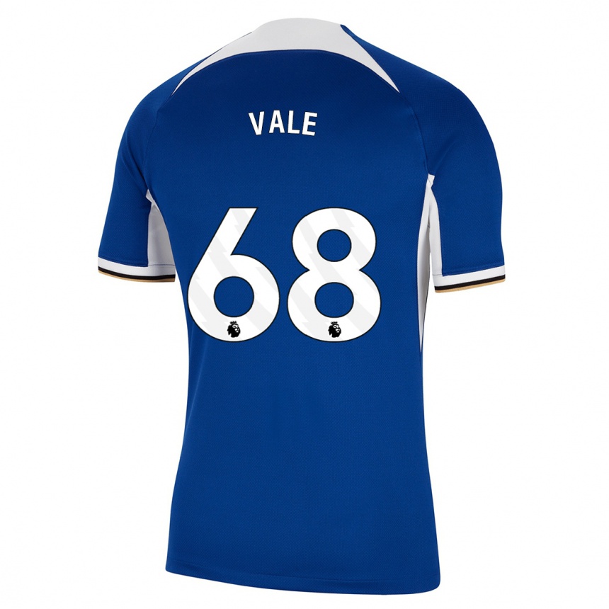 Niño Fútbol Camiseta Harvey Vale #68 Azul 1ª Equipación 2023/24 Perú