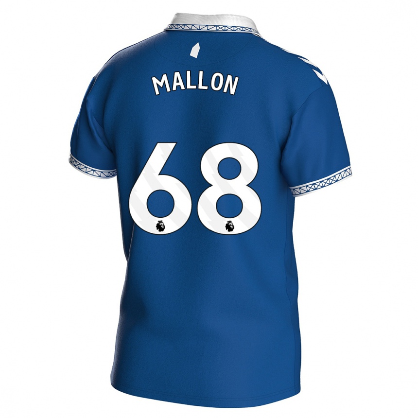 Niño Fútbol Camiseta Mathew Mallon #68 Azul Real 1ª Equipación 2023/24 Perú