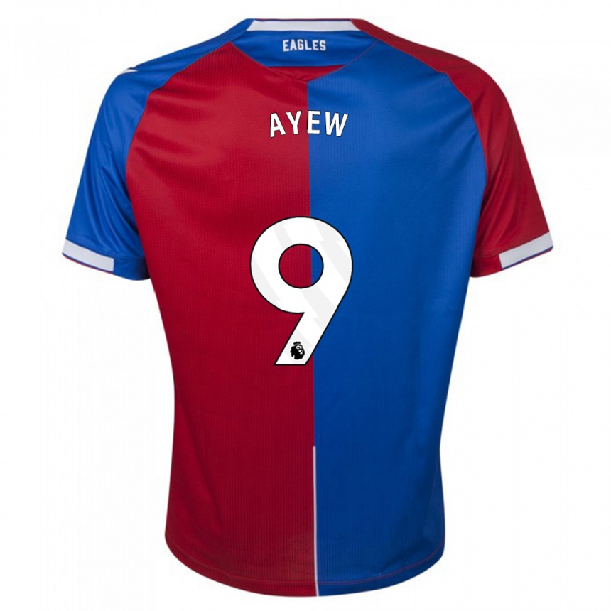 Niño Fútbol Camiseta Ayew #9 Rojo Azul 1ª Equipación 2023/24 Perú