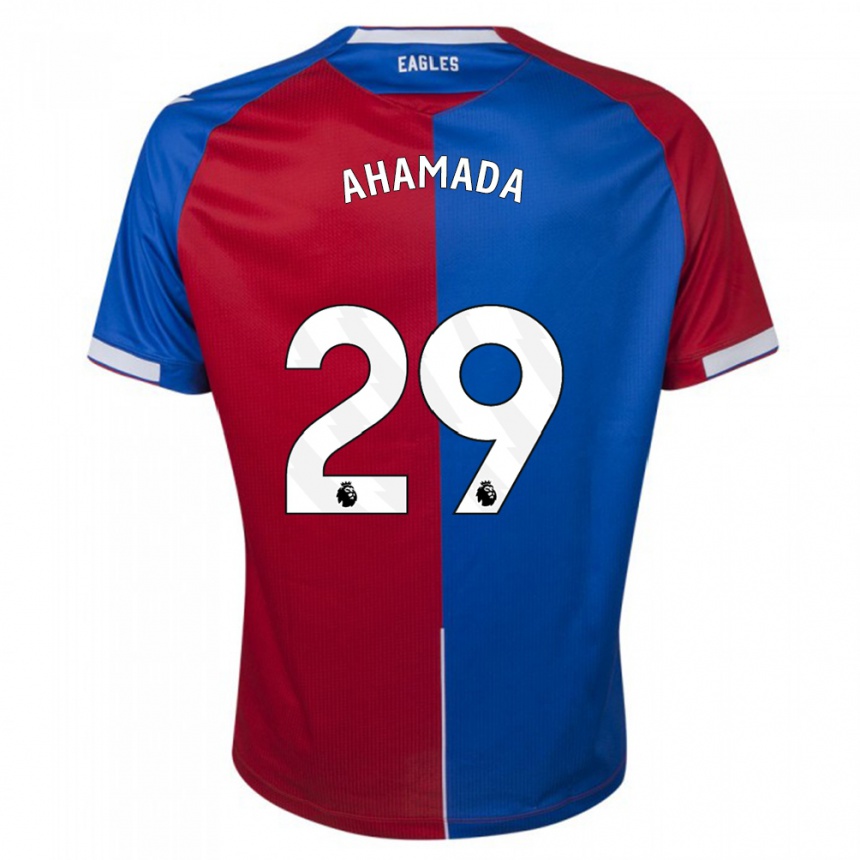 Niño Fútbol Camiseta Naouirou Ahamada #29 Rojo Azul 1ª Equipación 2023/24 Perú