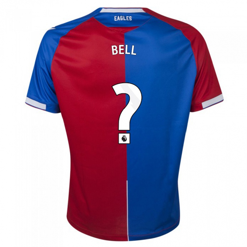 Niño Fútbol Camiseta Freddie Bell #0 Rojo Azul 1ª Equipación 2023/24 Perú