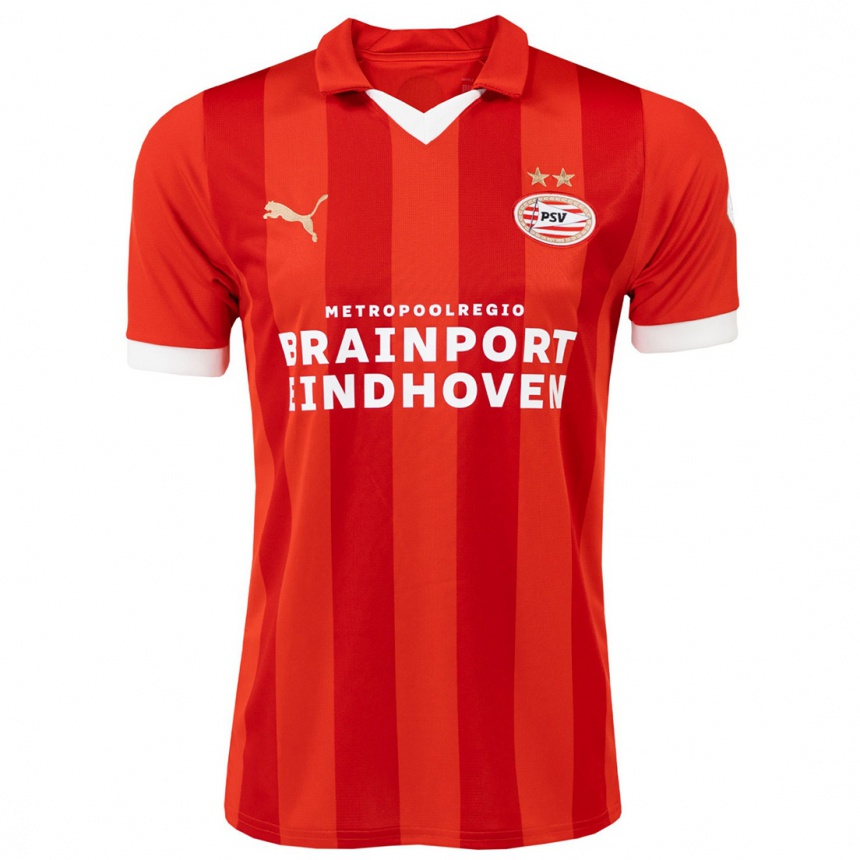 Niño Fútbol Camiseta Lisan Alkemade #16 Rojo 1ª Equipación 2023/24 Perú