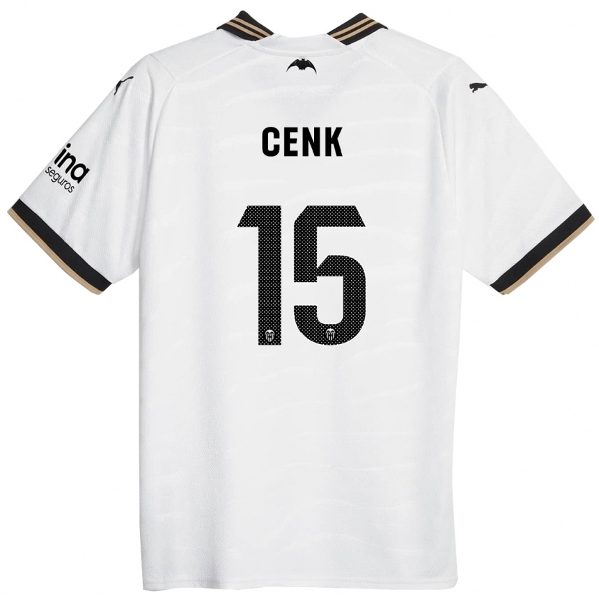 Niño Fútbol Camiseta Cenk Ozkacar #15 Blanco 1ª Equipación 2023/24 Perú