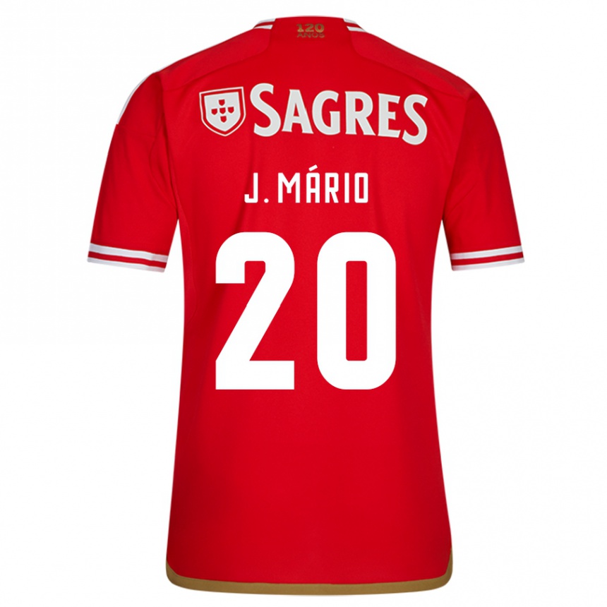 Niño Fútbol Camiseta João Mário #20 Rojo 1ª Equipación 2023/24 Perú