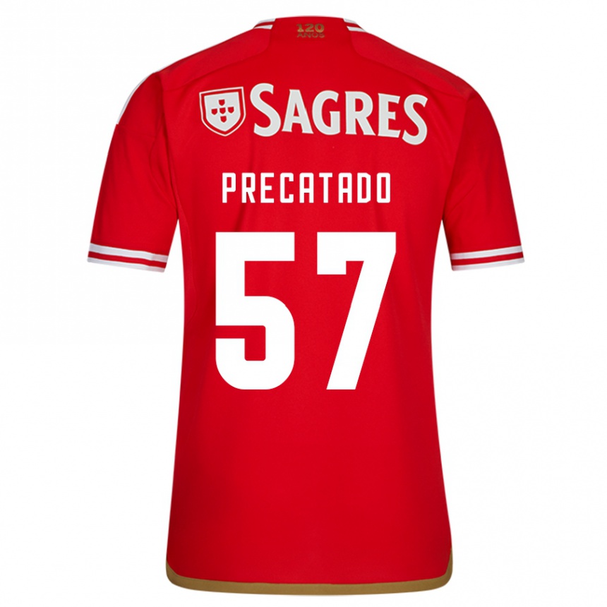 Niño Fútbol Camiseta Precatado #57 Rojo 1ª Equipación 2023/24 Perú