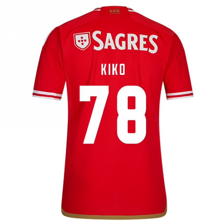 Niño Fútbol Camiseta Kiko #78 Rojo 1ª Equipación 2023/24 Perú