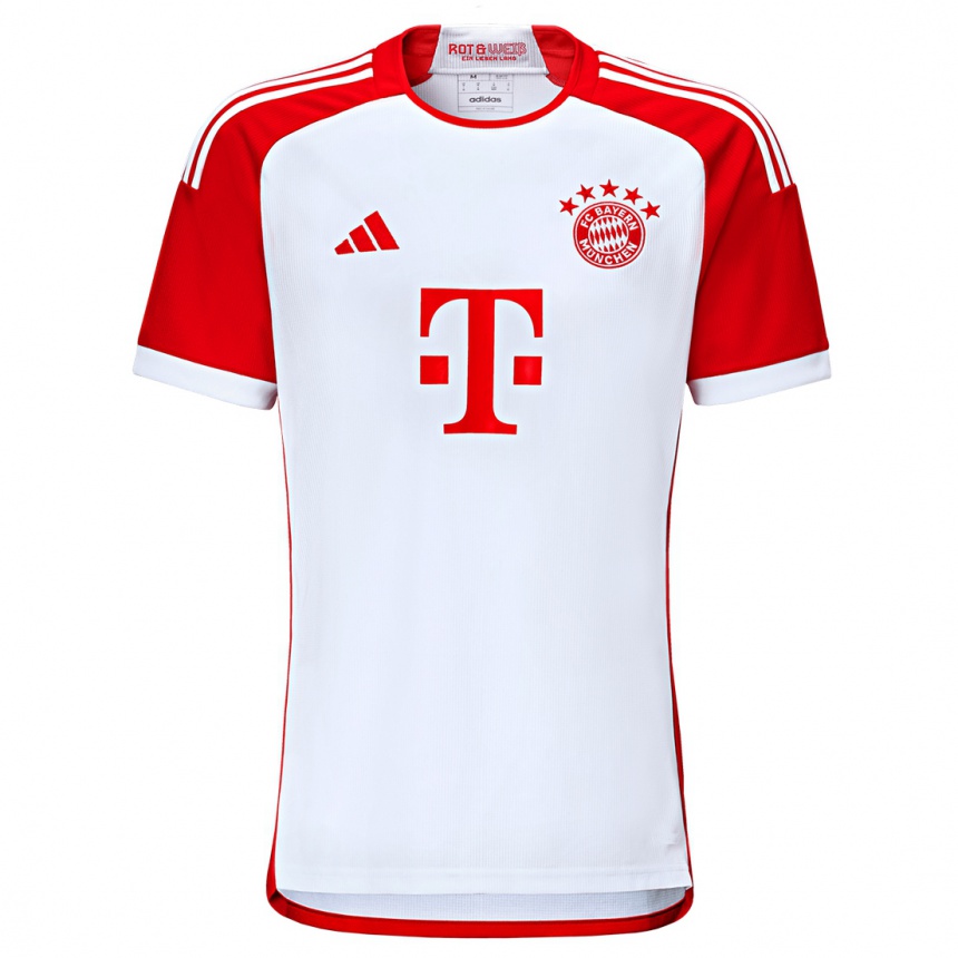 Niño Fútbol Camiseta Glodis Perla Viggosdottir #14 Rojo Blanco 1ª Equipación 2023/24 Perú