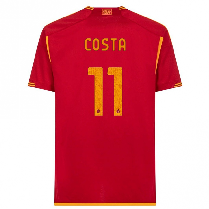 Niño Fútbol Camiseta João Costa #11 Rojo 1ª Equipación 2023/24 Perú