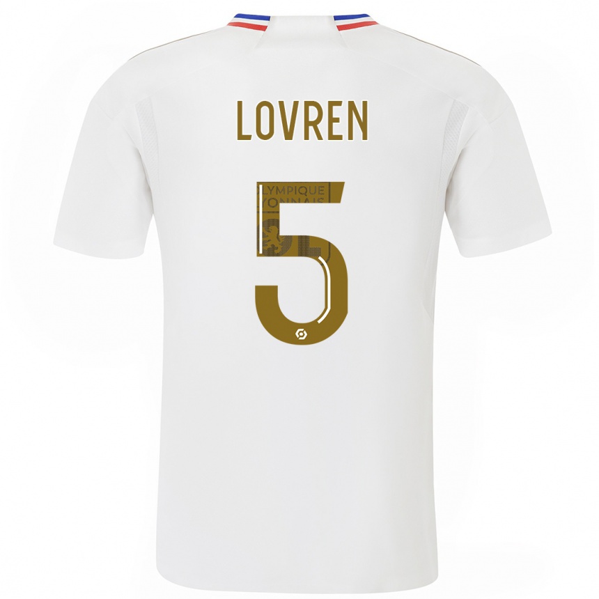 Niño Fútbol Camiseta Dejan Lovren #5 Blanco 1ª Equipación 2023/24 Perú