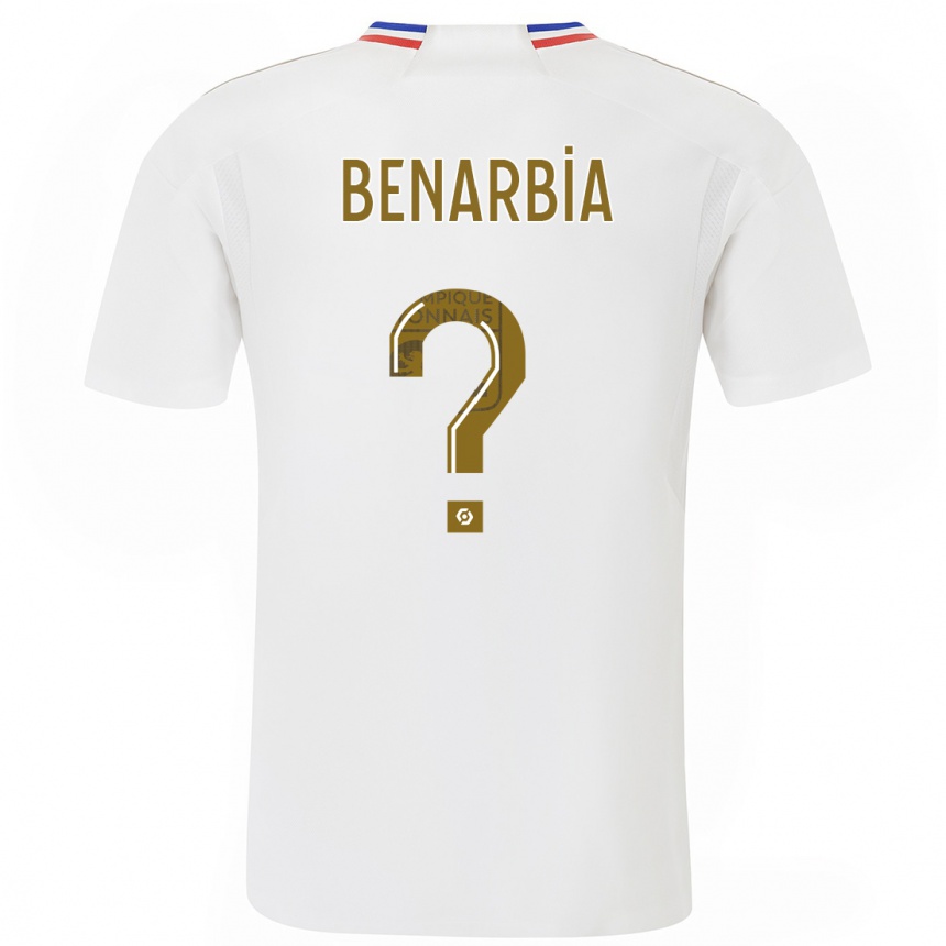 Niño Fútbol Camiseta Fares Benarbia #0 Blanco 1ª Equipación 2023/24 Perú