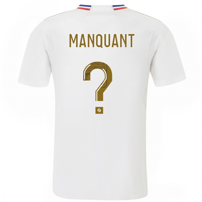 Niño Fútbol Camiseta Joris Manquant #0 Blanco 1ª Equipación 2023/24 Perú