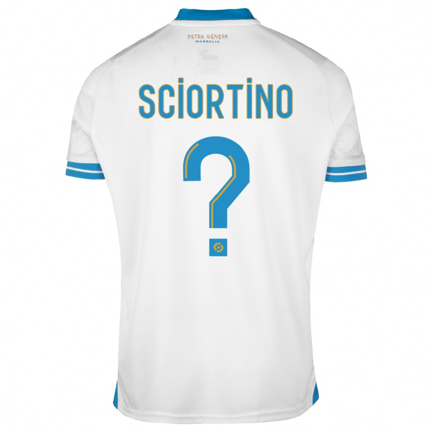 Niño Fútbol Camiseta Paolo Sciortino #0 Blanco 1ª Equipación 2023/24 Perú